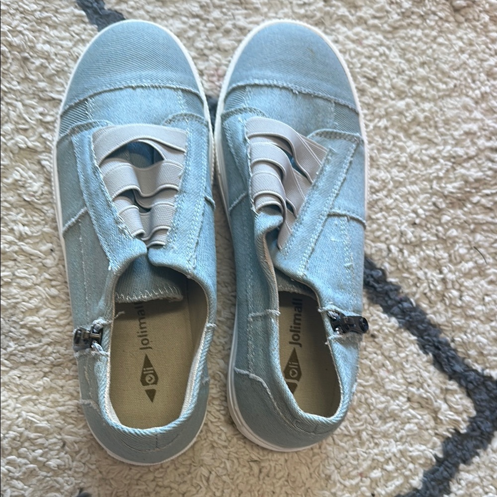 Jolimall Women's Blue Sneakers